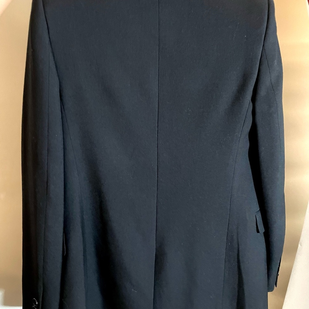 [New with Tags] SINGLE-BREASTED TUBE JACKET IN GABARDINE SAINT LAURENT - Picture 3 of 6
